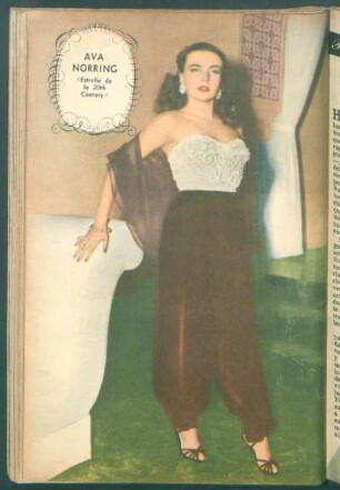 Ava Norring (estrella de la 20th Centura) - [Fotografía]