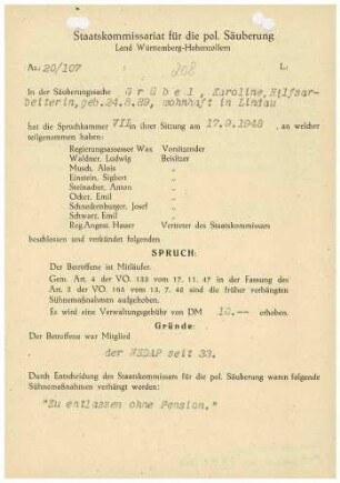 Grübel, Karoline