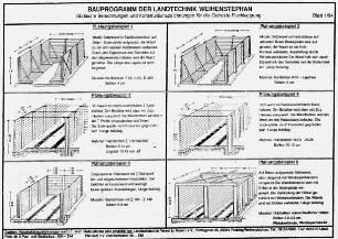 Bauprogramm der Landtechnik Weihenstephan (Getreide-Flachlagerung)