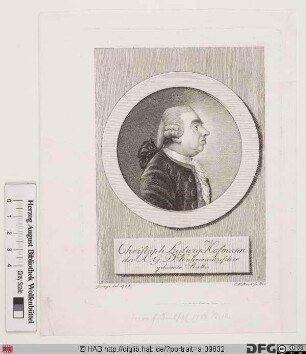 Bildnis Christoph Ludwig Hoffmann