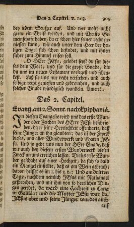 909-933, Evang. am 2. Sonnt nach Epiphania