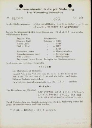 Stemmler, Otto