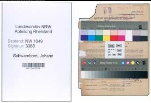 Entnazifizierung Johann Schwamborn , geb. 21.03.1894 (Einzelhaendler)