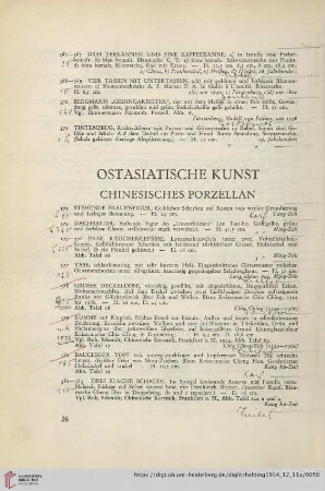 Ostasiatische Kunst (Nr. 373-653)