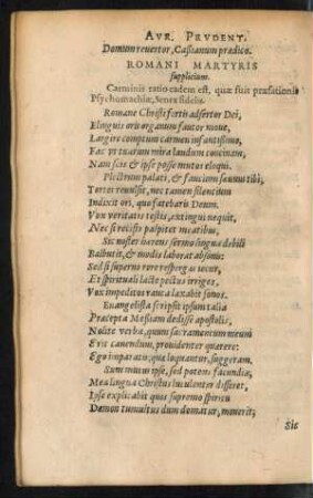 Romani Martyris supplicium.