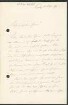 Brief von Otto Appel an Regensburgische Botanische Gesellschaft
