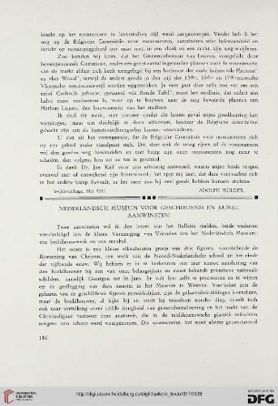 2.Ser. 10.1917: Nederlandsch Museum voor geschiedenis en Kunst Aanwinsten