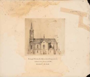 Petri-Kirche, Chemnitz: Seitenansicht
