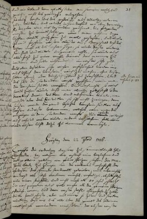 Freytag den 22 9bris 1726.