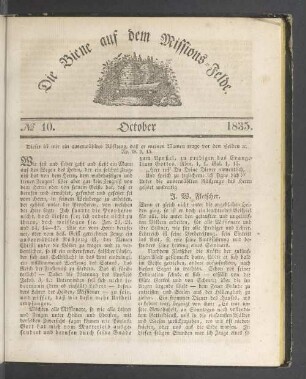 N° 10. October 1835
