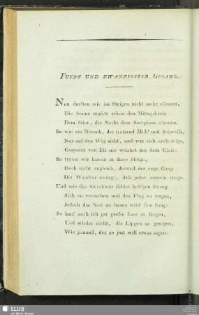 Fuenf Und Zwanzigster Gesang