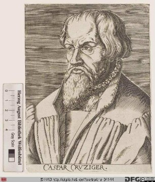 Bildnis Caspar Cruciger (eig. Creutzi(n)ger)