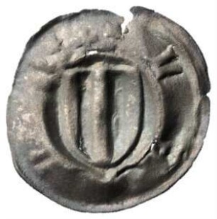 Fundmünze, Hohlpfennig, 1444 - 1456