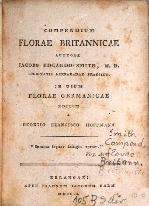 Compendium Florae Britannicae