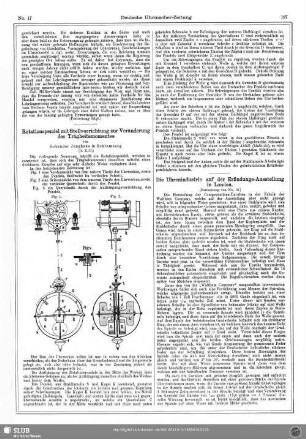 Die Uhrenindustrie auf der Erfindungs-Ausstellung in London (Fortsetzung von No. 13)