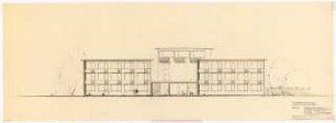 Schwesternhaus der Universitätskliniken der Universität Köln: Schwesternhaus: Straßenansicht 1:100