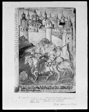 Guido de Columna, Historia Troiana — Diomedes und Briseyda, Folio 119recto