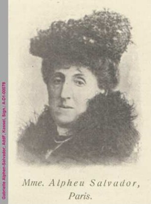 Porträt von Gabrielle Alphen-Salvador