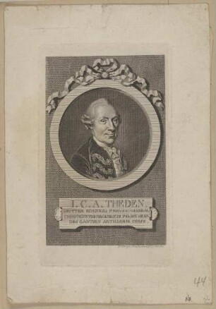 Bildnis des I. C. A. Theden