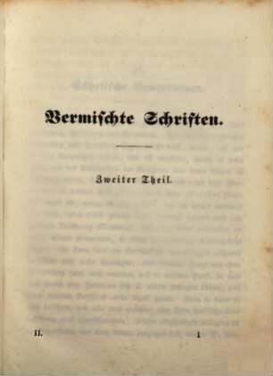 Georg Christoph Lichtenberg's vermischte Schriften : mit dem Portrait, Facsimile und einer Ansicht des Geburtshauses des Verfassers. 2