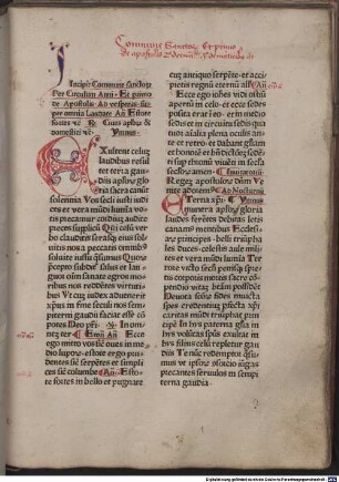 Breviarium Constantiense : [1-10]. [8a], Commune sanctorum