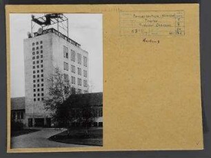 Fernsehzentrum Adlershof. Berlin, Treptow, OT Adlershof, Rudower Chaussee 3