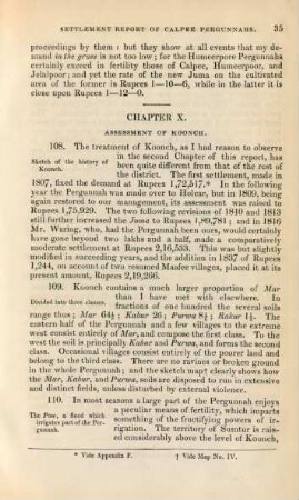 Chapter X. Assessment of Koonch