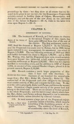 Chapter X. Assessment of Koonch