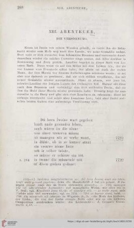 XIII. Abenteuer