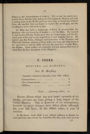 35-37, V. Coorg