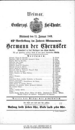 Hermann der Cherusker