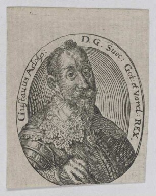 Bildnis des Gustauus Adolph., König von Schweden