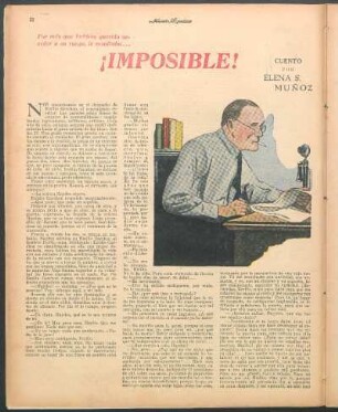 ¡Imposible! : Cuento por Elena S. Muñoz