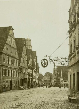 Dinkelsbühl, Blick in die Segringer Straße