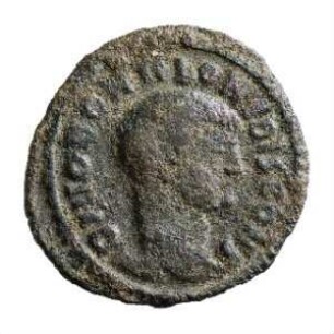 Münze, Follis (Follaro), Aes 3, 310 n. Chr.