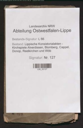 Unterhaltung der Kirche und des Kirchturms