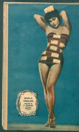 Marla English (estrella de la Paramount Centure Pictures) - [Fotografía]
