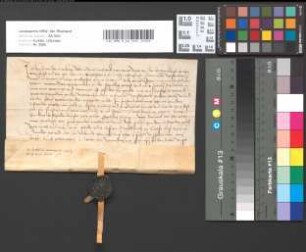 Quittung des Bernt von der Mailsberg an den Erzbischof von Köln.