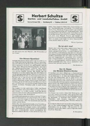Der 30. Basar der Broder-Hinrick-Kirche
