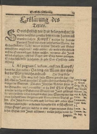 Erklärung des Textes.