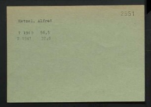 Hetzel, Alfred