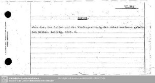 Färben