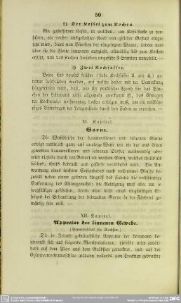 XII. Kapitel. Appretur der linnenen Gewebe