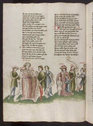 (1) Der reiche Mann mit Begierde und Furcht; (2) Das Volk und Neid schauen auf den reichen Mann; (Buch 2)
