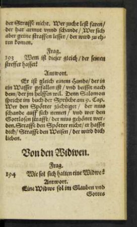 Von den Widwen.