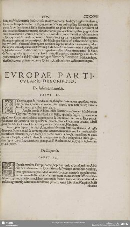 EVROPAE PARTICVLARIS DESCRIPTIO.