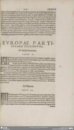 EVROPAE PARTICVLARIS DESCRIPTIO.