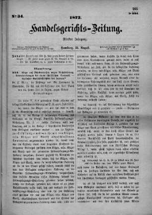No. 34. 31. August 1872