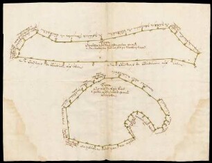 "Kammerwald Hellengarten oder hintere Aichalde [Hut und Markung Gerhausen und Kreuztöllen auf der freien Pirsch]"