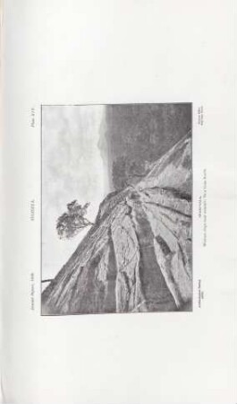 Plate XIV. Sígiriya. Sígiri-Gala. Werstern slope near summit: View from North